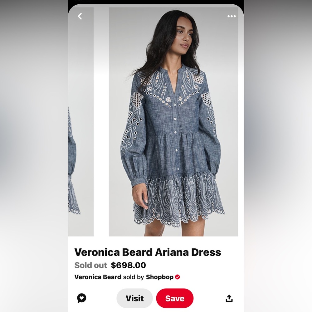 Gorgeous Veronica Beard Ariana Dress Size 6